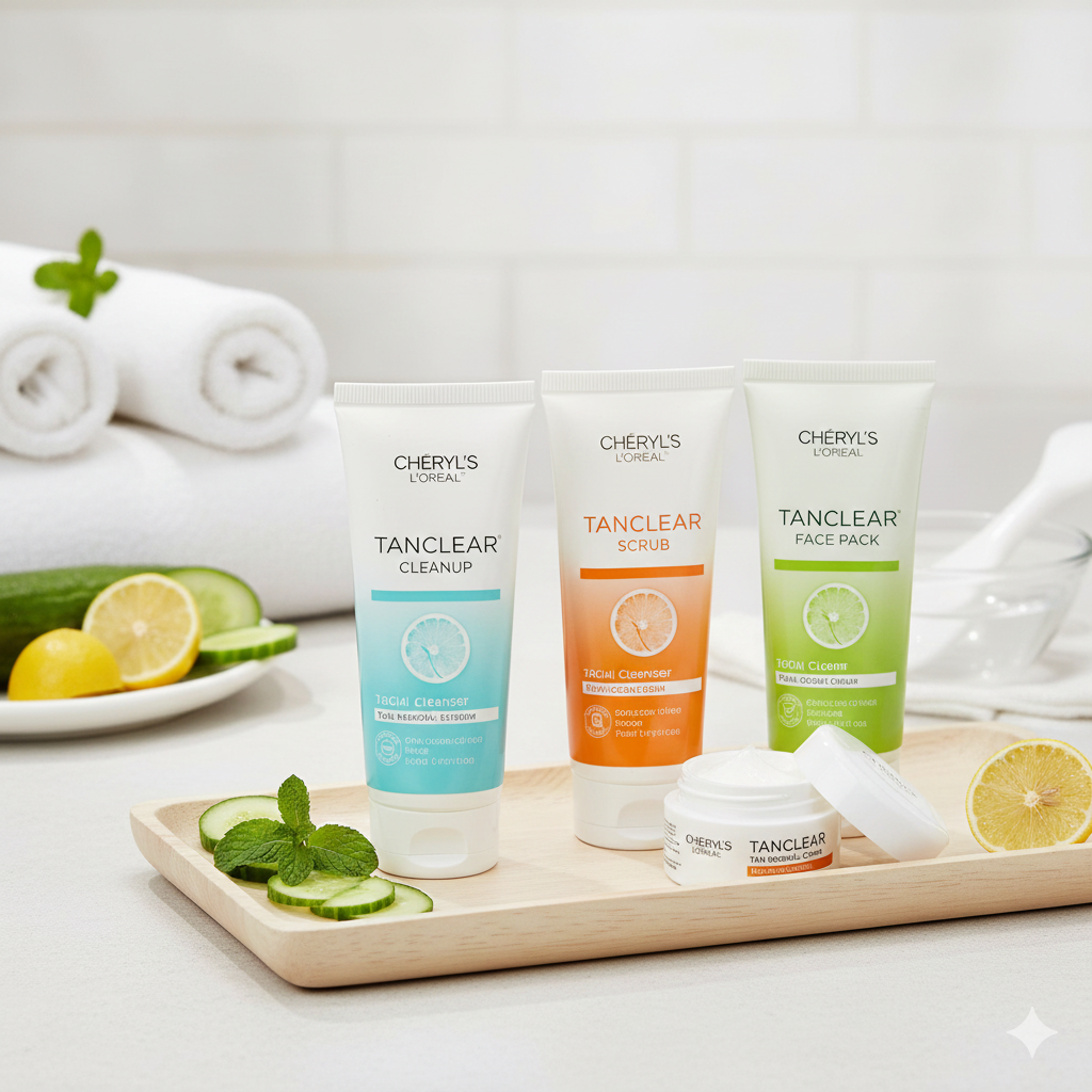 Cheryl’s L’Oréal Tanclear Cleanup