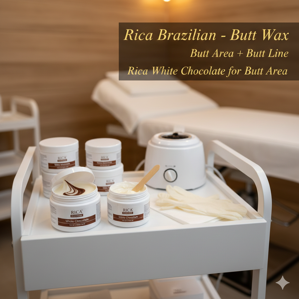 Bikini Area + Bikini Line Wax (Dark Chocolate)